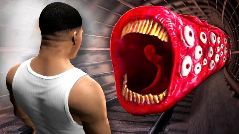 ПОЕЗД ПОЖИРАТЕЛЬ ОХОТИТСЯ НА МЕНЯ В ГТА 5 МОДЫ! МОНСТРЫ и SCP ОБЗОР МОДА GTA 5! ГТА МОД MODS ИГРЫ