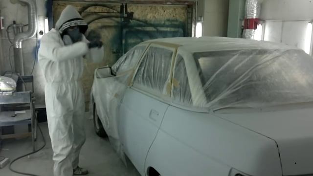 покраска авто в гараже Пока сохнет грунт смотреть онлайн