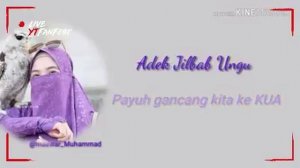 ADEK JILBAB UNGU VS SDEK JUGA RINDU //