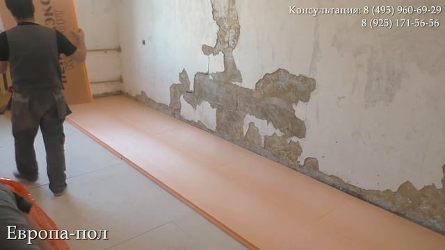 СУПЕРПОЛ В СТАЛИНКЕ - 28СМ! Монтаж от А до Я! DRY FLOOR SCREED! смотреть онлайн