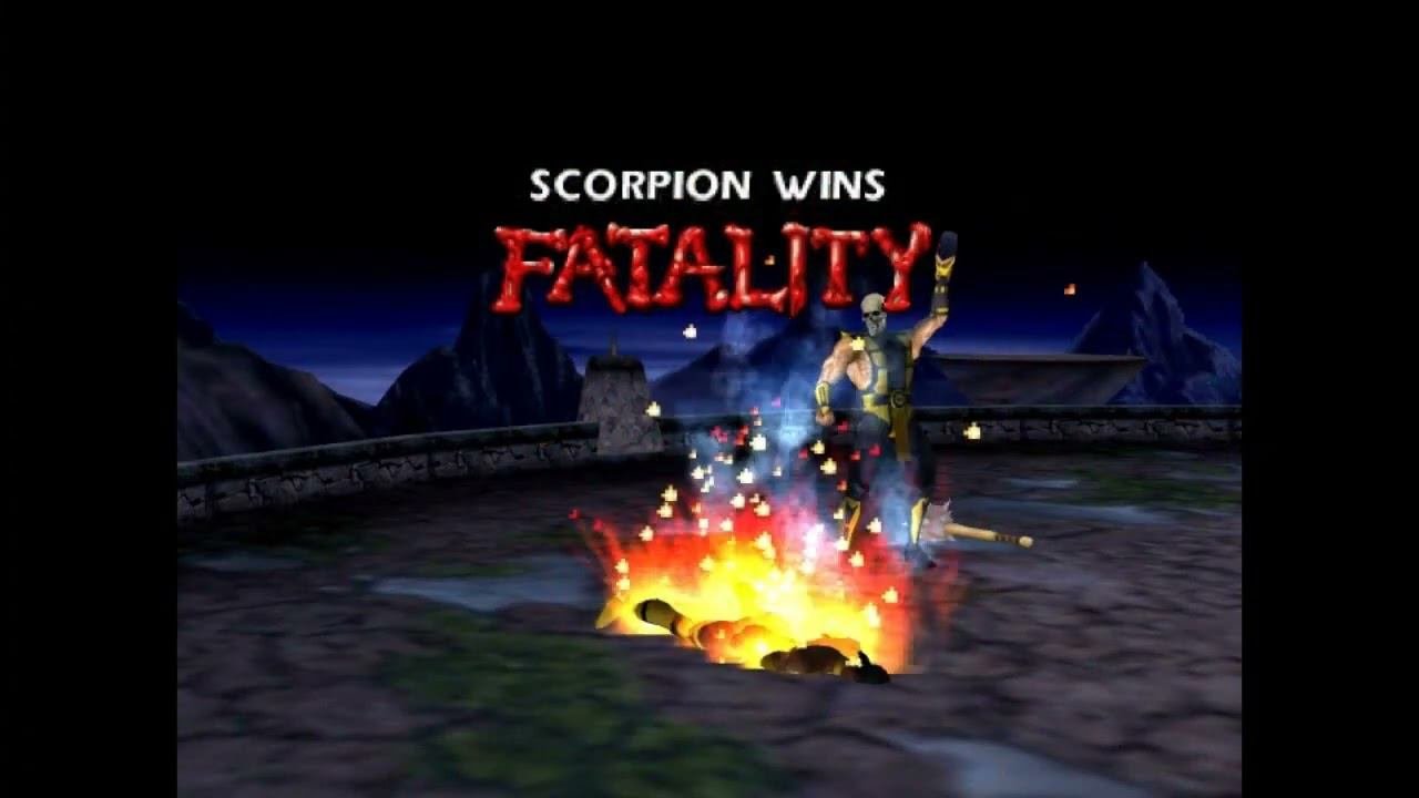 Mortal Kombat 4 Scorpion #mortalkombat4 #fatality #friendship #смертельнаябитва #фаталити