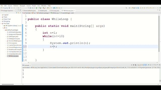 What is While Loop in Java | Kannada | How While Loop works in Java | Basic Loop in Java |  Akash R