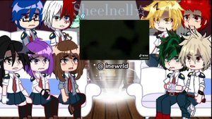 Some of class 1-A react to the future. 2/2/ ????/ Bkdk/ MHA BNHA