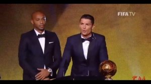 ВСЕ ЗОЛОТЫЕ МЯЧИ КРИШТИАНУ РОНАЛДУ ВРУЧЕНИЯ (2008-2017) год