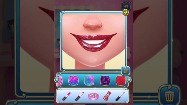 Блестящий макияж - Блеск-салон * Игра для девочек от Tabtale смотреть онлайн
