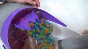 Орбиз цветные шарики Спа Процедуры с накладными ногтями Orbeez soothing spa unboxing toy