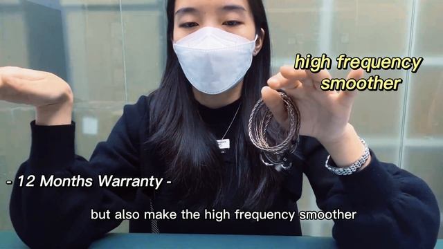 KBEAR Rhyme-KBEAR Rhyme 8Core UPOCC Hybrid Copper-Silver Earphone Cable смотреть онлайн