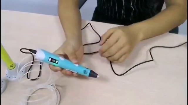Ручка 3d-pen 2 для детей, пластик для 3d ручки, ручка с набором пластика смотреть онлайн