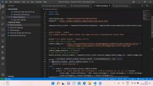 Detecting brands - Azure Cognitive services and python. Computer vision in Python & Azure #3