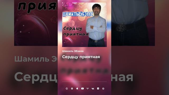 Шамиль Эбзеев - Сердцу приятная (2024 год)