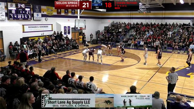Owen-Withee vs Solon Springs | WIAA D5 Sectional Final смотреть онлайн