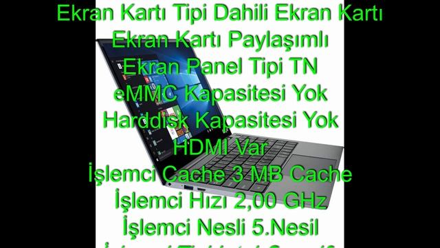 Casper Nirvana C400 5005 4C00E Intel Core i3 5005U 4GB 128GB SSD Windows 10 Home 14 FHD смотреть онлайн