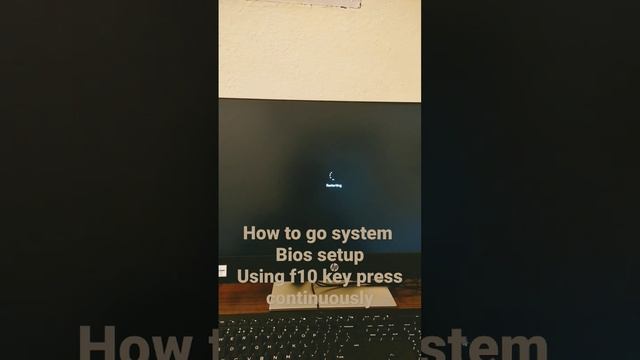 How to go Bios setup hp all in one pc  Hp ProOne440 G9 model. #Bios#f10 #systeminfo @urjittech