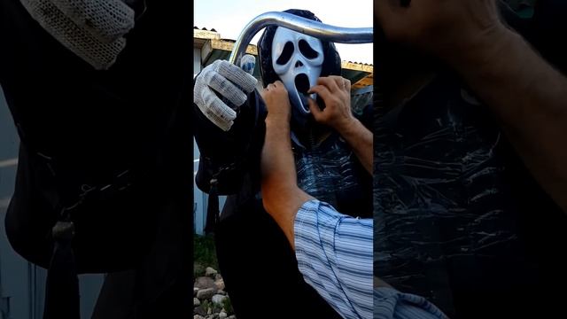 Как сделать пугало "Крик". МК Мастер-класс смотреть онлайн