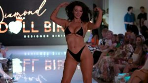 Показ бикини. Diamond Doll Bikinis Full Runway Show _ Atlanta Swim Week 2024