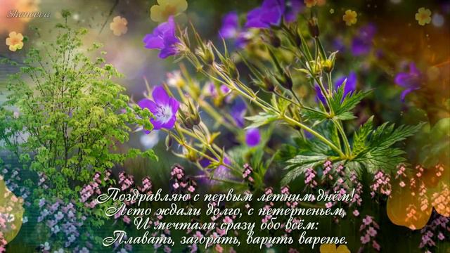 Здравствуй, лето! И красивая мелодия Сергея Чекалина! смотреть онлайн