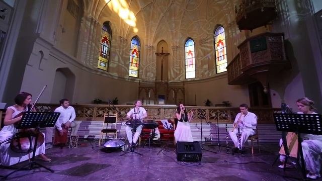 Sati Ethnica - Live at the Church of St Peter and Pavel. Сати Казанова, мантры. смотреть онлайн