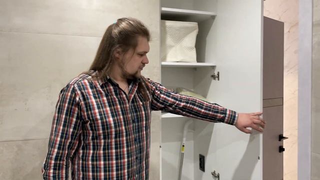 Мебель в ванную по индивидуальному заказу из ЛДСП EGGER