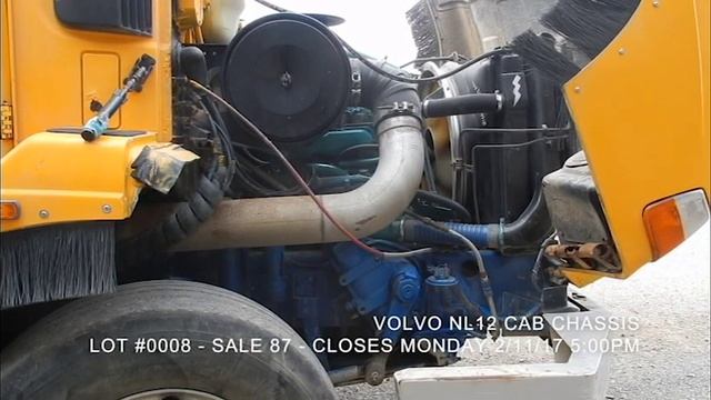 Lot #0008: VOLVO NL12 CAB CHASSIS смотреть онлайн