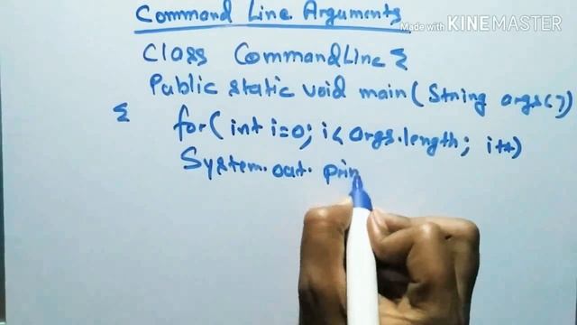 Command line arguments in Java