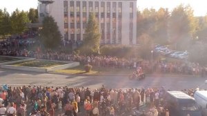 День города 2016. г Стрежевой. Мото фристайл!!