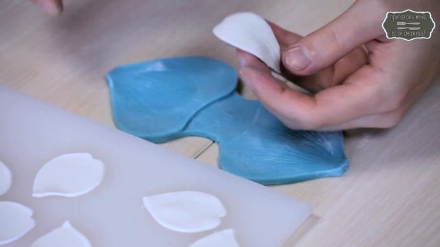 Анемоны из мастики смотреть онлайн