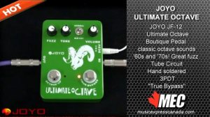 Joyo JF-12 Voodoo Octave Guitar Effect