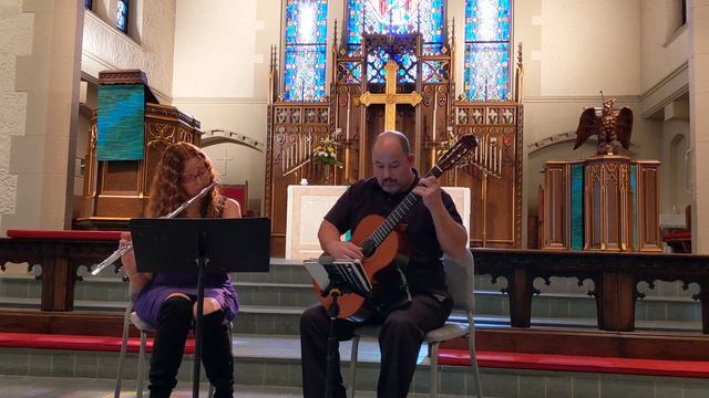 Anne Stein Flute Aaron Powell Guitar 2019-11-06 Midweek Music смотреть онлайн