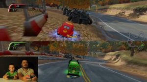 ТАЧКИ 3 ? ИГРА Прохождение с ПАПОЙ на Nintendo Switch Мультики про Машинки Видео для Детей