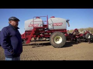 Salford 580 Hybrid на полях Волгоградской области