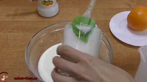 Крем - десерт из кислого молока.