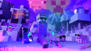 Minecraft - C418 - Aria Math - Synthwave Remix