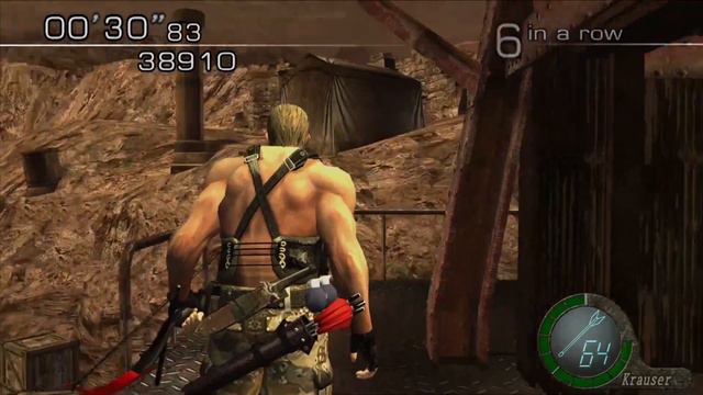 Resident evil 4 THE MERCENARIES (Jack Krauser MAP 3 Island.) #Capcom #residentevil #residentevil4