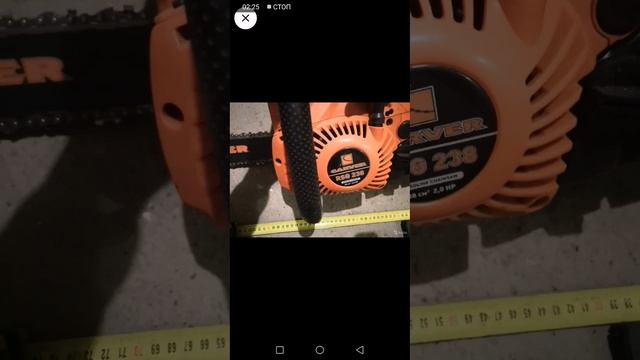 Отзыв о Пиле цепной бензиновой Carver RSG 238 смотреть онлайн