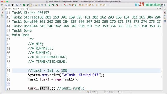 Java MultiThreading Tutorial 01