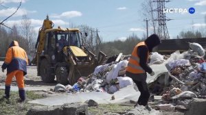 Несанкционированный сброс мусора вдоль дорог продолжается