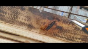 Зачем я обжигаю брус, и некоторые доски перед обработкой и установкой в каркас