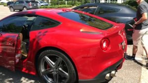 Ferrari FF and Ferrari F12 Berlinetta Startup and Revs