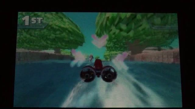 Sonic & All Stars Racing Transformed Nintendo 3DS + Knuckles Gameplay + Temple Trouble смотреть онлайн