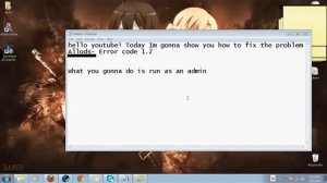 allods error code 1.2 FIX*