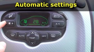 Automatic Climate Control (Xsara Picasso, 2000)