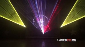 Лазерное шоу на Новый год