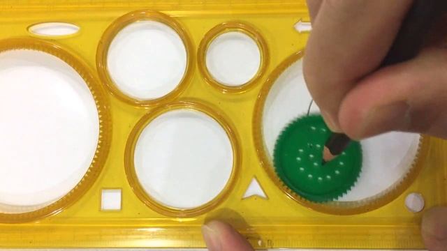 Spirograph Geometric Drawing Ruler