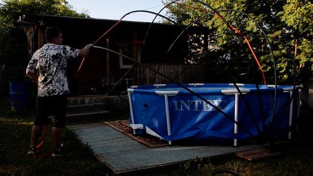 Купол для бассейна