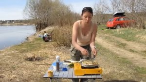 Полевая кухня. Суп из ужа