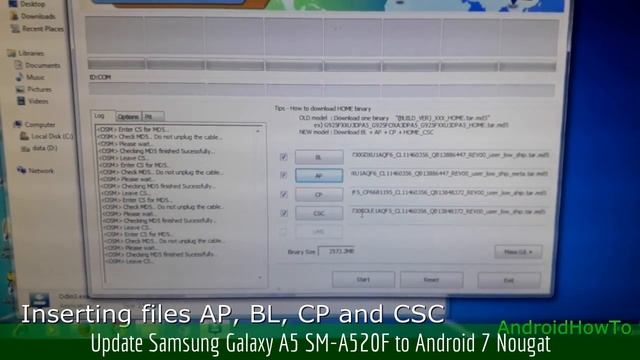 Update Samsung Galaxy A5 SM-A520F to Android 7 Nougat смотреть онлайн
