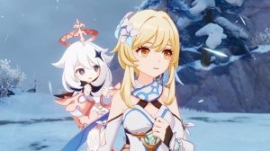 Русская Озвучка | Все катсцены ивента "Белая пыль и снежная тень" | Genshin Impact