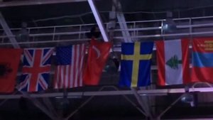 Ноябрь 2015 года, в Дагестане снимают флаг Турции