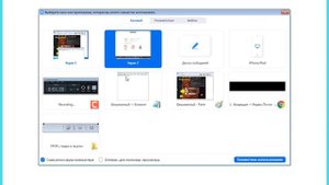 Трансляция видео (или только звука) в Zoom. Демонстрация экрана на уроке в Zoom.