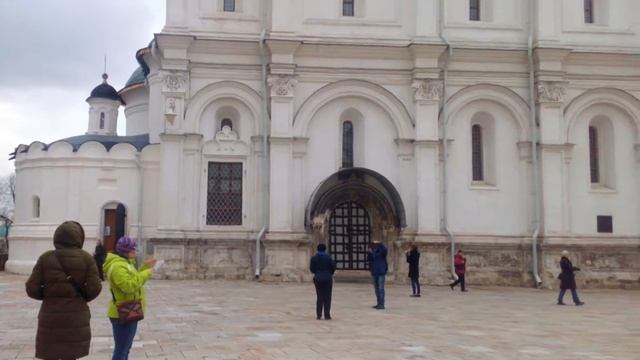Соборная площадь Московского Кремля.Cathedral Square of Moscow Kremlin.